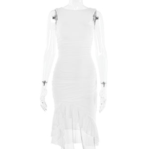 Summer Slim Skinny Sleeveless Party Club Dress