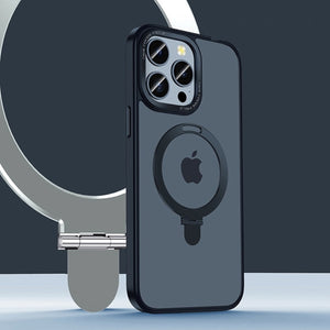 Shockproof Magsafe Kickstand Ring Holder Case For iPhone