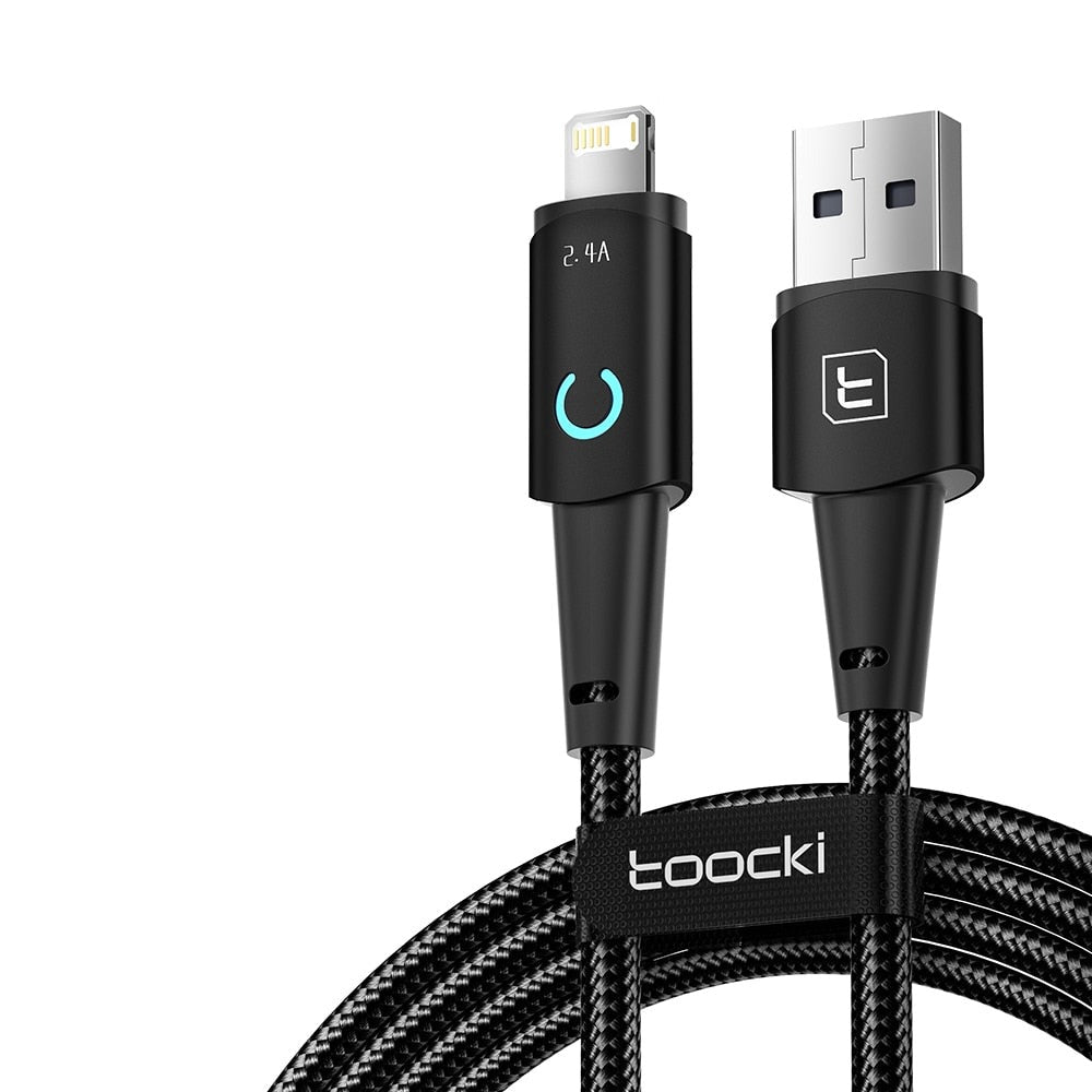 Toocki 2.4A Fast Charging Lightning Cable For iPhone