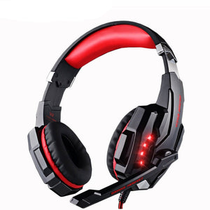 Kotion Each Gaming Headphones Bass Stereo Over-Head Wired Headset For Gaming Compatible With Computer PS4 Xbox