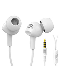 Load image into Gallery viewer, JBL C100Si 3.5mm Wired Earphones with Microphone