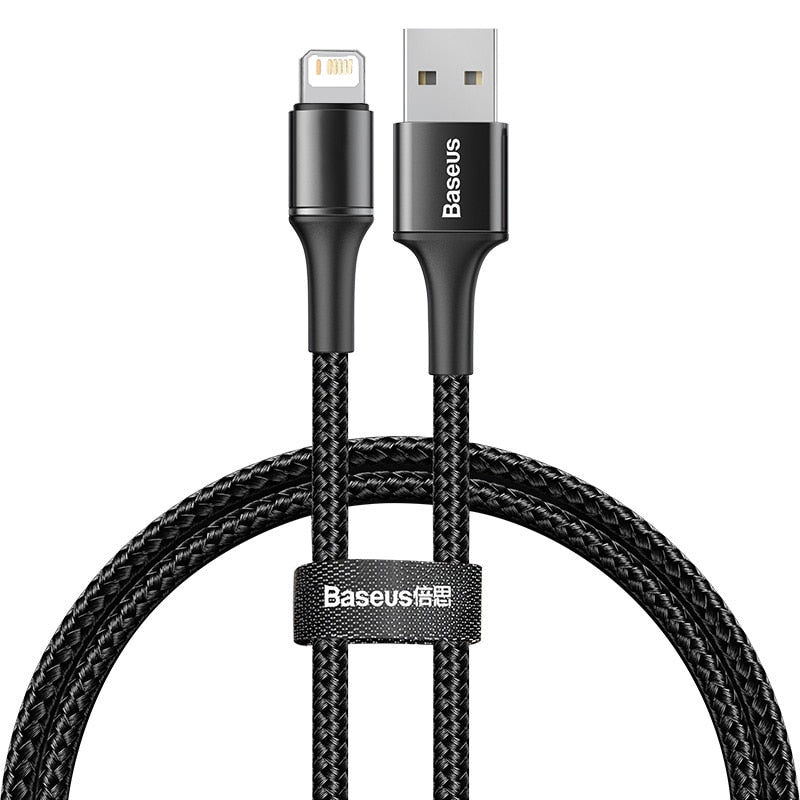 كابل USB للشحن السريع للآيفون من باسيوس - 2.4 أمبير