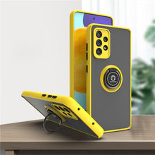 Load image into Gallery viewer, Shockproof Magnetic Case For Samsung Galaxy A Series With Ring Holder Kickstand