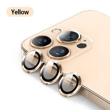 Load image into Gallery viewer, Diamond Metal Ring Camera Lens Protector For iPhone