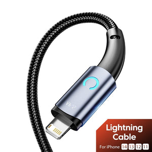 Toocki 2.4A Fast Charging Lightning Cable For iPhone