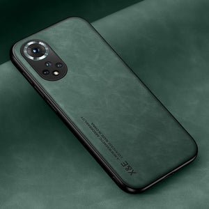 Luxury Leather Magnetic Case For Huawei