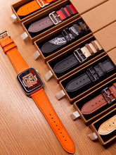 Load image into Gallery viewer, Leather Strap Apple Watch Band