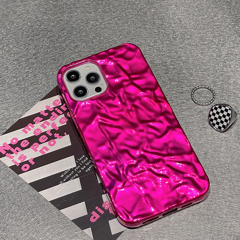 3D Shape Tin Paper Pattern Green iPhone Case iPhone 11 Pro