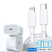 Load image into Gallery viewer, Apple Original 20W USB Type-C Fast Charger For iPhone
