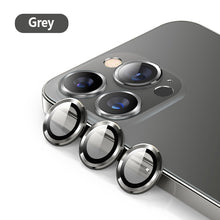 Load image into Gallery viewer, Diamond Metal Ring Camera Lens Protector For iPhone