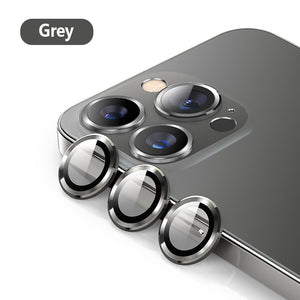 Diamond Metal Ring Camera Lens Protector For iPhone