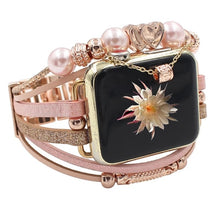 Load image into Gallery viewer, Pearl Fashion Bracelet Apple Watch Band