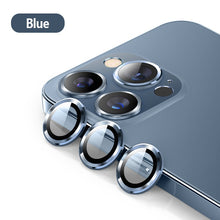 Load image into Gallery viewer, Diamond Metal Ring Camera Lens Protector For iPhone