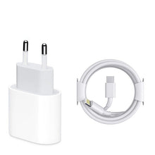 טען תמונה למציג הגלריה, מטען מהיר USB Type-C מקורי של אפל לאייפון 20W 
