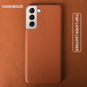 Premium Natural Leather Case For Samsung Galaxy