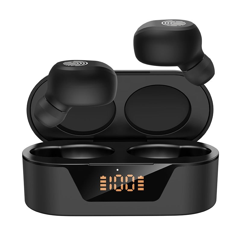 RUSAM BL31 Bluetooth TWS Wireless Headphones Earbuds Noise Cancellation Earphones