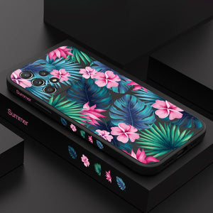 Colorful Flower Floral Case For Samsung Galaxy