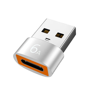 USB Type-C to USB Type-A Connector Adapter - 2 Pcs
