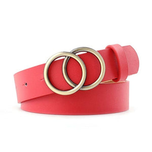 Double Circle Buckle Belt - The Springberry Store