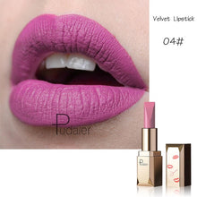 Load image into Gallery viewer, Pudaier Nude Velvet Matte Lipstick -  26 Colors - The Springberry Store