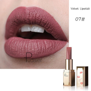 Pudaier Nude Velvet Matte Lipstick -  26 Colors - The Springberry Store