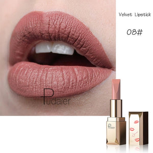 Pudaier Nude Velvet Matte Lipstick -  26 Colors - The Springberry Store