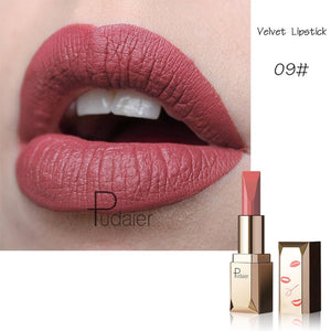 Pudaier Nude Velvet Matte Lipstick -  26 Colors - The Springberry Store