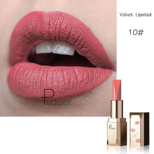 Pudaier Nude Velvet Matte Lipstick -  26 Colors - The Springberry Store