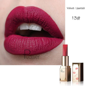 Pudaier Nude Velvet Matte Lipstick -  26 Colors - The Springberry Store