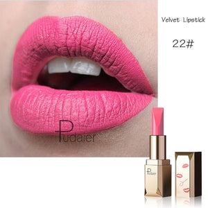 Pudaier Nude Velvet Matte Lipstick -  26 Colors - The Springberry Store