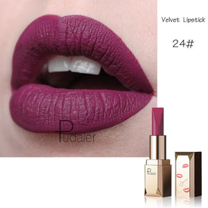 Pudaier Nude Velvet Matte Lipstick -  26 Colors - The Springberry Store