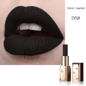 Pudaier Nude Velvet Matte Lipstick -  26 Colors - The Springberry Store