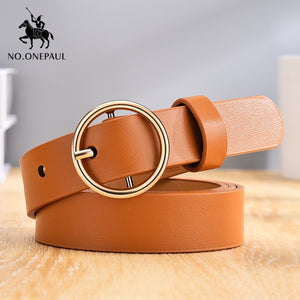 No. Onepaul Women's Casual Circle-Buckle Belt - The Springberry Store