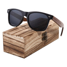 Load image into Gallery viewer, BARCUR Natural Black Walnut Sunglasses - The Springberry Store