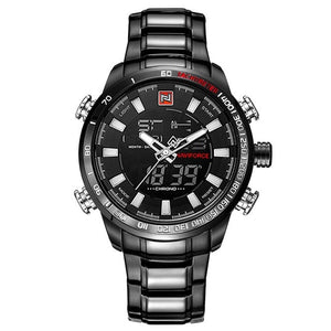 Naviforce Luxury Stainless Steel Sports Watch - The Springberry Store
