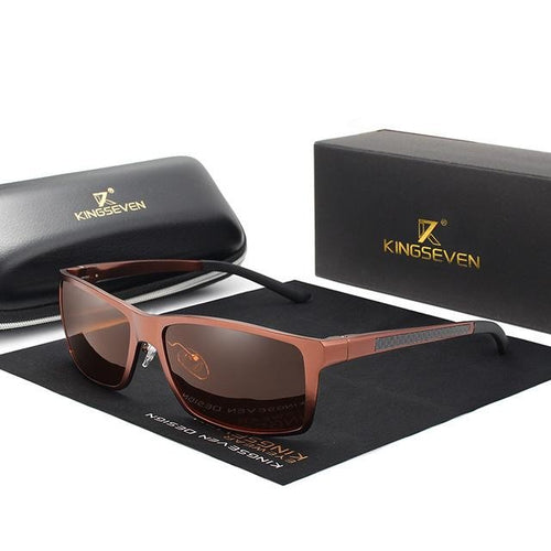 Kingseven Rectangular Full-Framed Sunglasses - The Springberry Store