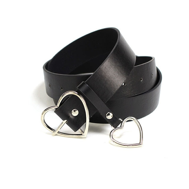 Heart-Shaped Buckle Belt - The Springberry Store