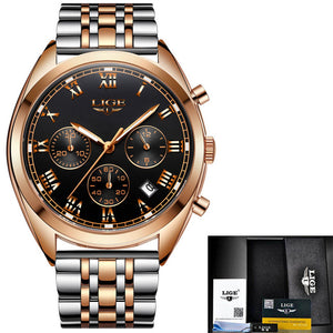 Lige Men's Luxury Causal Watch - The Springberry Store