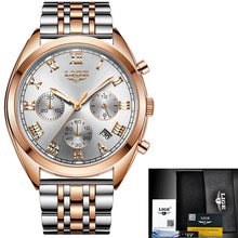 טען תמונה למציג הגלריה, Lige Men&#39;s Luxury Causal Watch - The Springberry Store