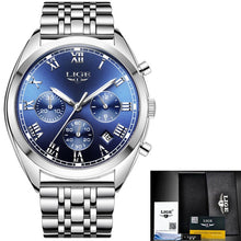טען תמונה למציג הגלריה, Lige Men&#39;s Luxury Causal Watch - The Springberry Store