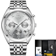 טען תמונה למציג הגלריה, Lige Men&#39;s Luxury Causal Watch - The Springberry Store
