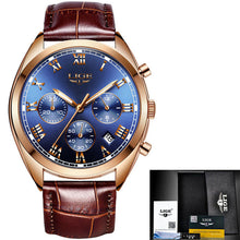 Load image into Gallery viewer, Lige Men&#39;s Luxury Causal Watch - The Springberry Store