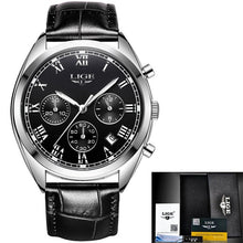טען תמונה למציג הגלריה, Lige Men&#39;s Luxury Causal Watch - The Springberry Store