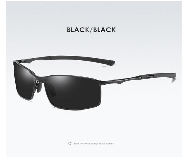 Aoron Sleek Rectangular Sunglasses - The Springberry Store